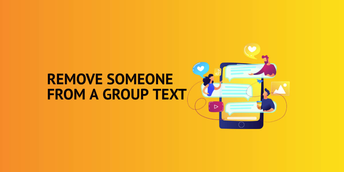 remove someone from a group text on iPhone